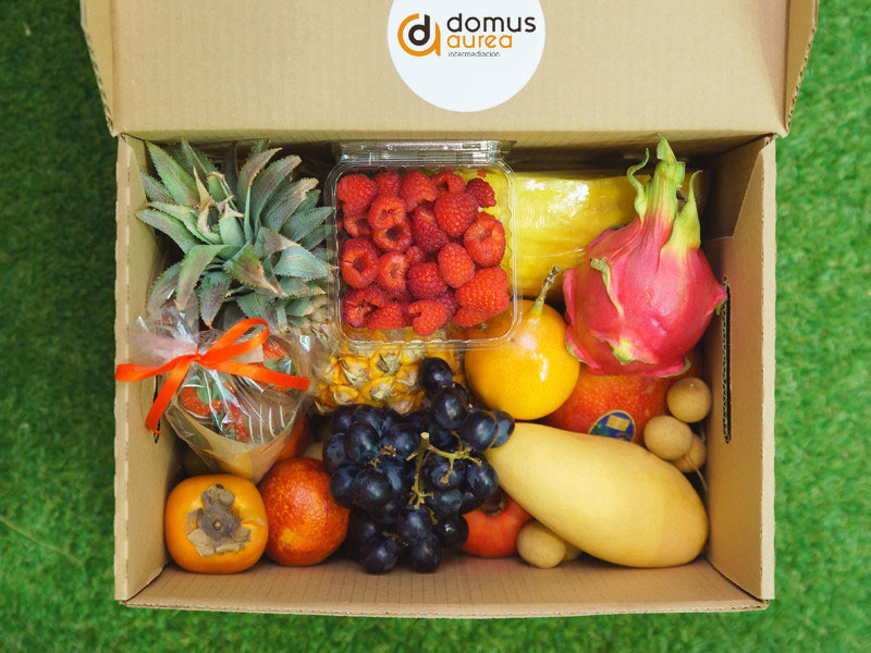 Caja de fruta especial oficinas - Fruitea - Fruta a domicilio en Santander